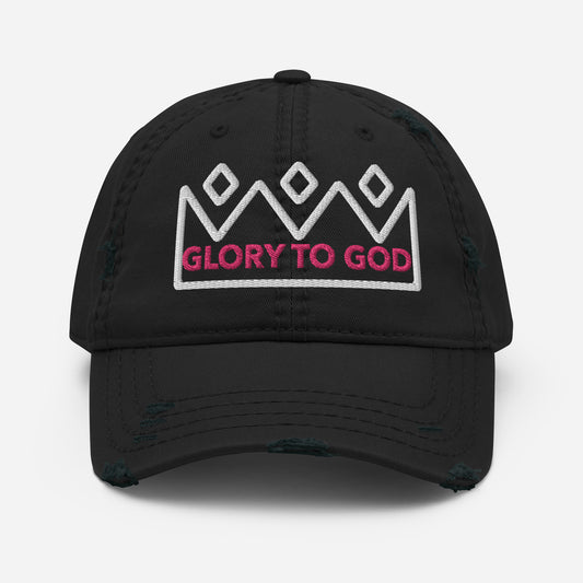 Glory to God Hat (Distressed)