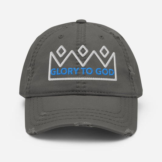 Glory to God Hat (Distressed)