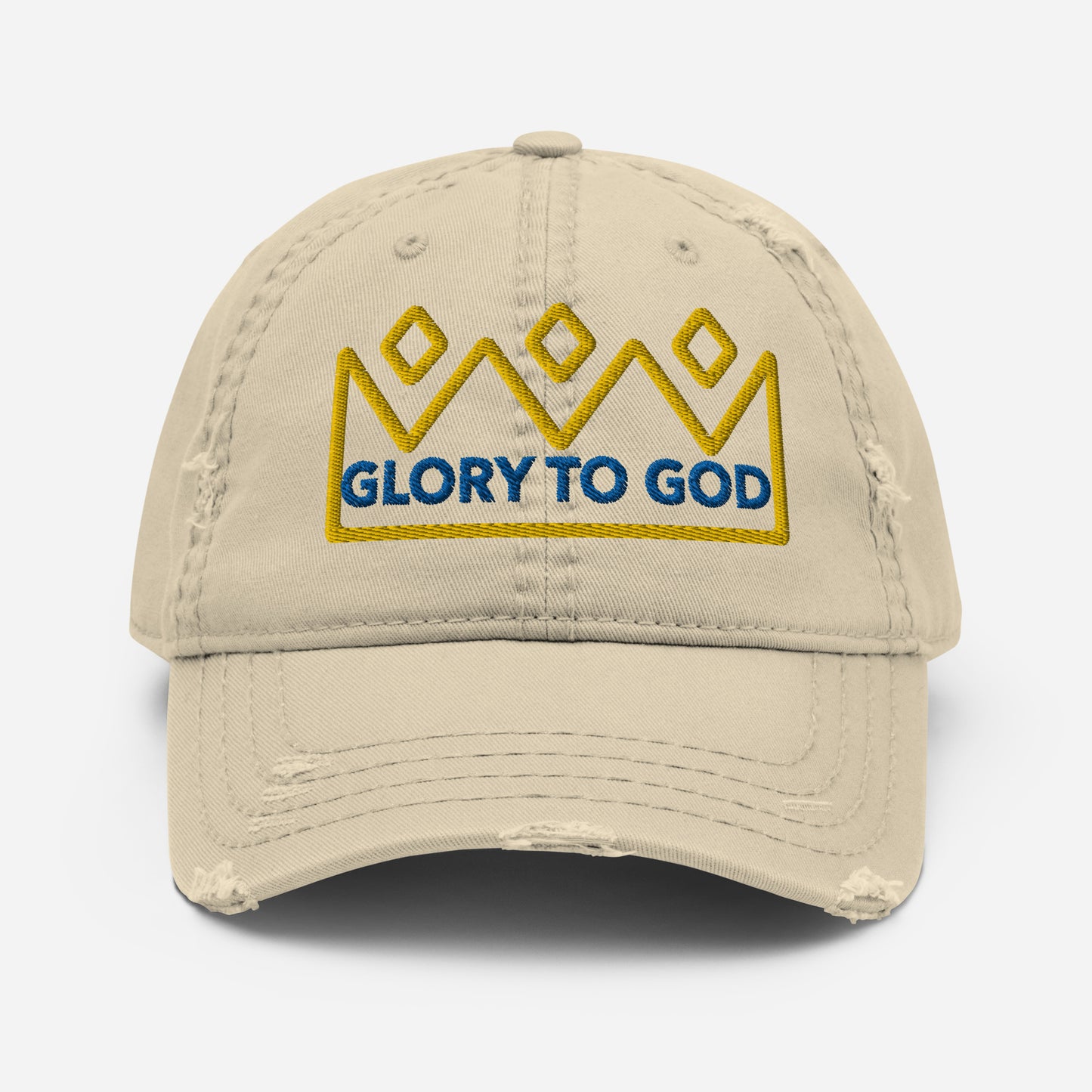 Glory to God Hat (Distressed)