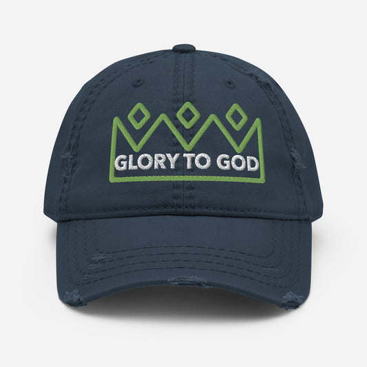 Glory to God Hat (Distressed)